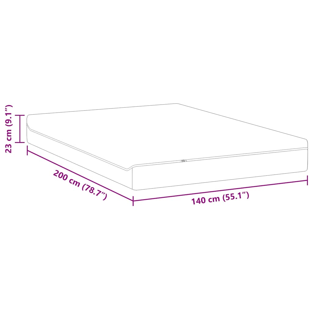 Mattress White And Grey Pocket Spring