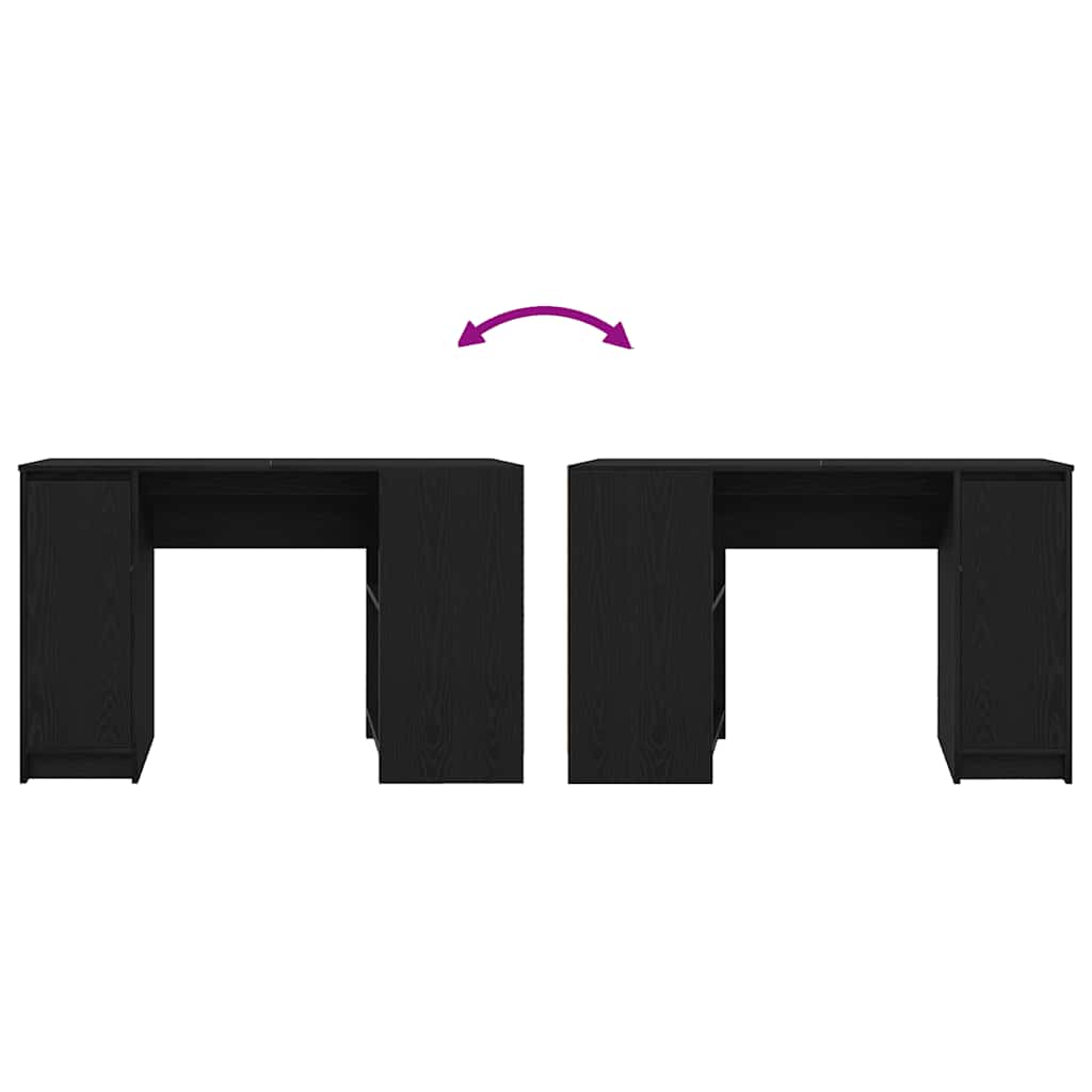 Desk 120X42X76 Cm Engineered Wood