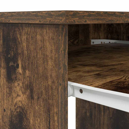 Desk 86X49X76 Cm Engineered Wood