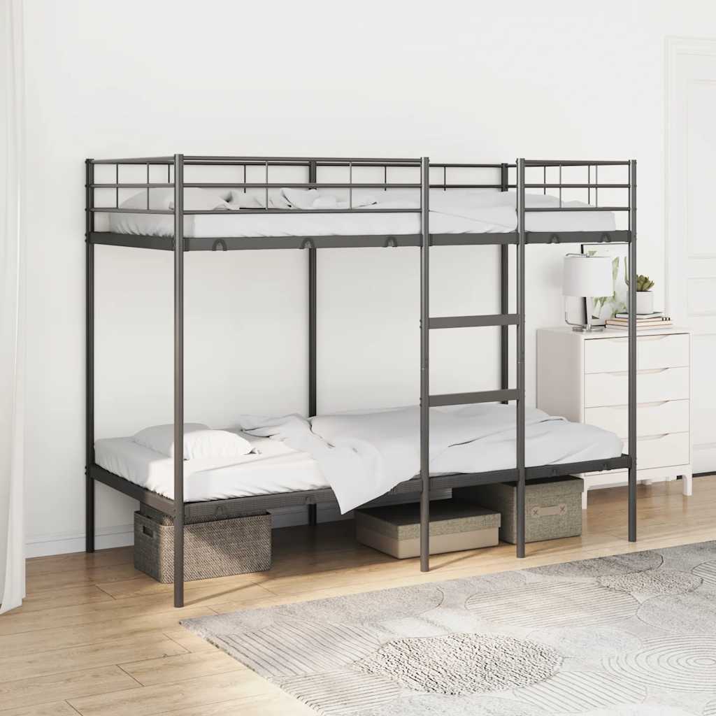 Bunk Bed Without Mattress Steel