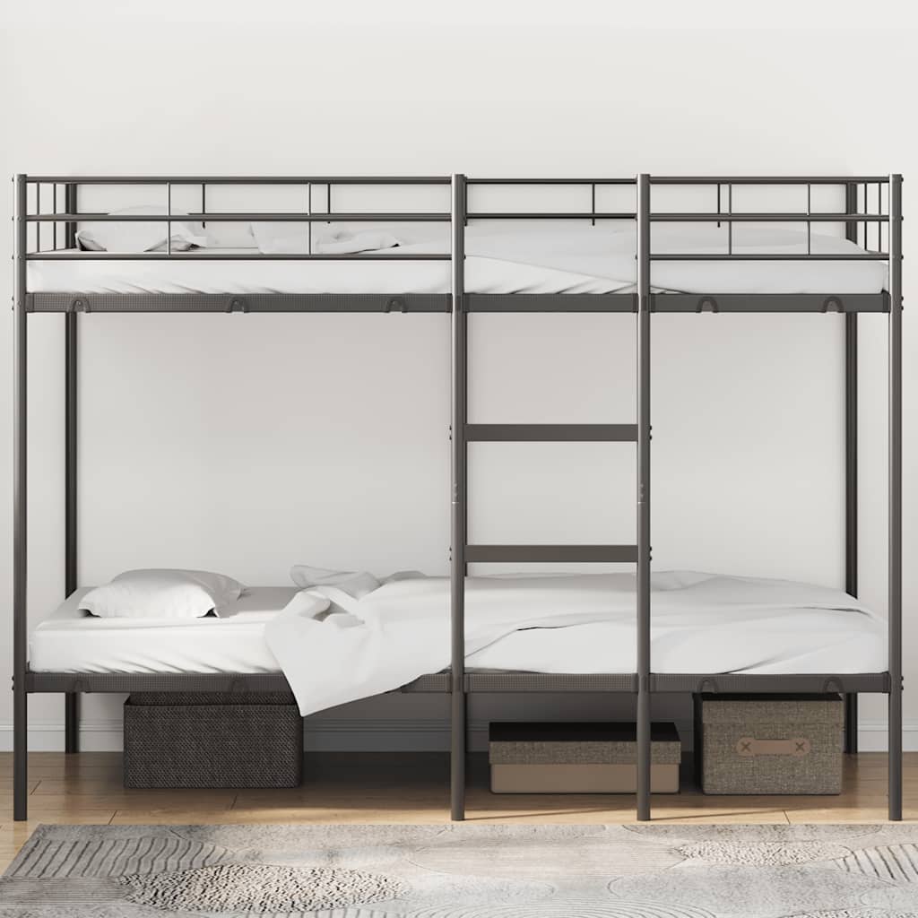 Bunk Bed Without Mattress Steel