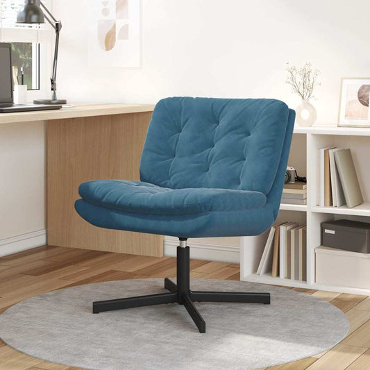 Swivel Relaxing Chair 63 X 75 X 76 Cm Velvet