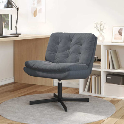 Swivel Relaxing Chair 63 X 75 X 76 Cm Velvet