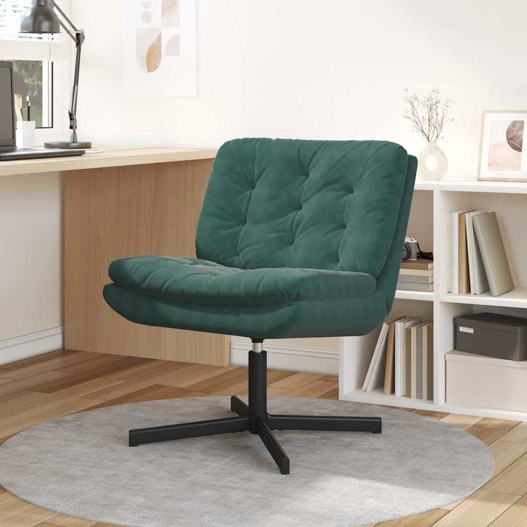 Swivel Relaxing Chair 63 X 75 X 76 Cm Velvet