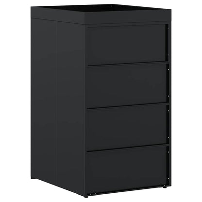 Wheelie Bin Storage With Planter Roof For Single 240L Bin