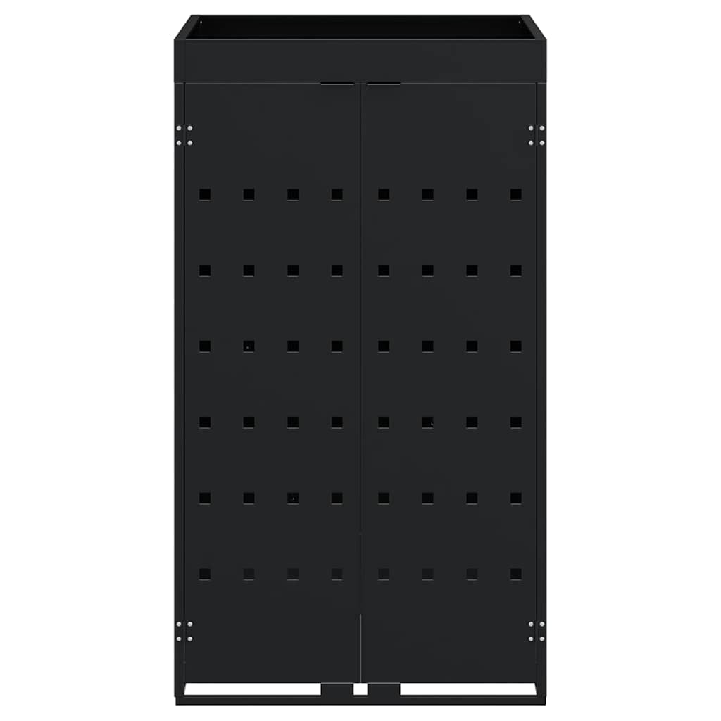 Wheelie Bin Storage With Planter Roof For Single 240L Bin