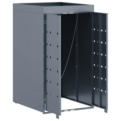 Wheelie Bin Storage With Planter Roof For Single 240L Bin