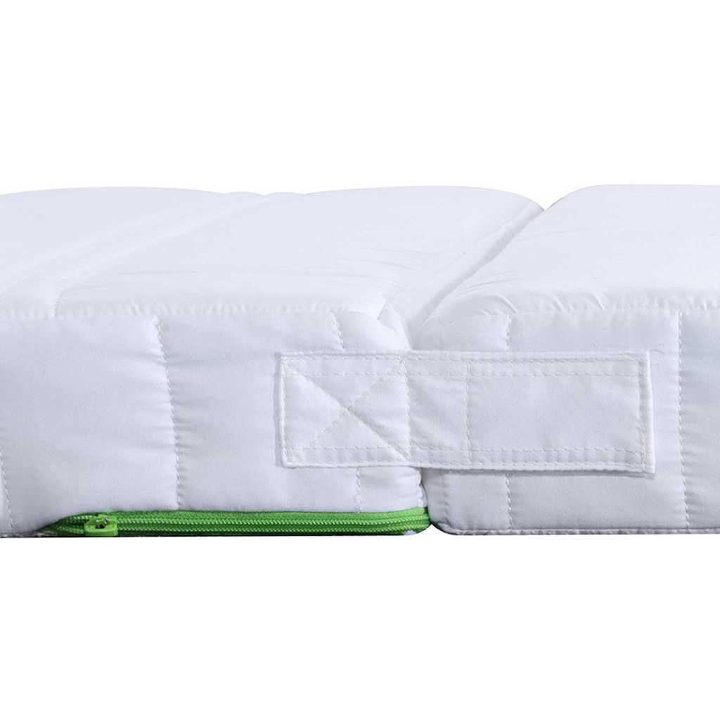 Foam Mattress Manual White 80 X 200 Cm Fabric
