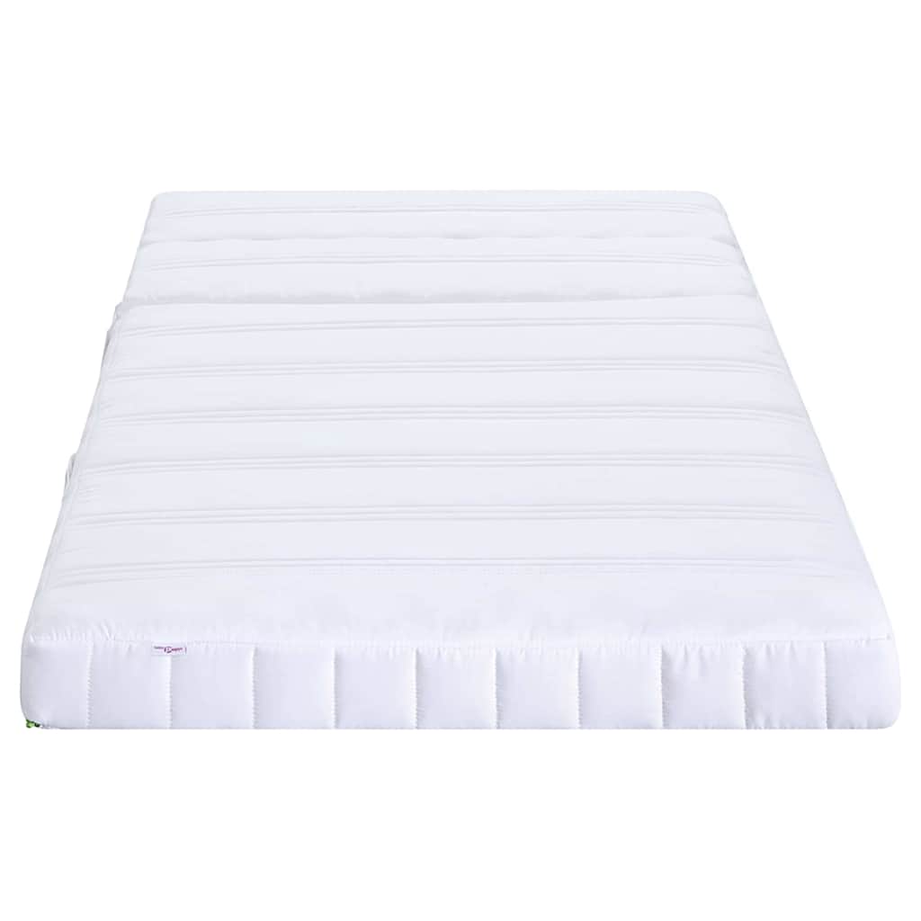 Foam Mattress Manual White 80 X 200 Cm Fabric