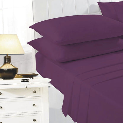 Parure de lit facile d'entretien - 16 couleurs disponibles