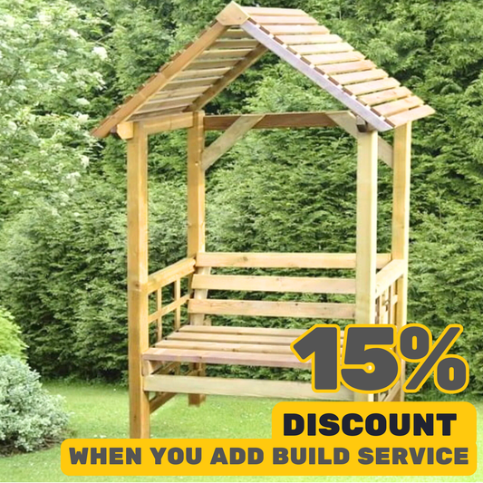 Athena Fixed Seat Arbour