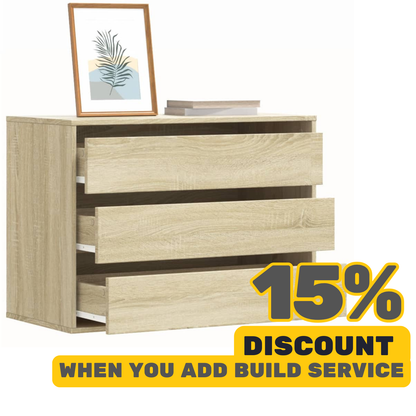 Chest Of Drawers from the Moderne Collection - Sonoma Oak