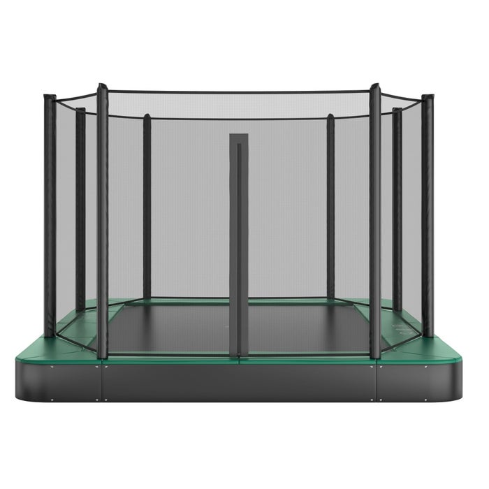 Trampoline rectangulaire plat Akrobat Orbit de 11 pi x 8 pi
