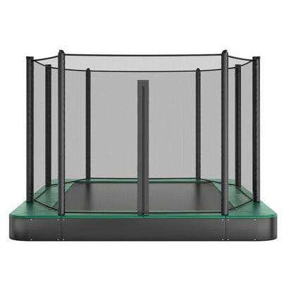 Trampoline rectangulaire plat Akrobat Orbit de 11 pi x 8 pi