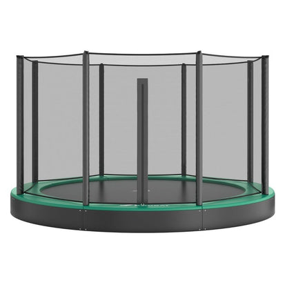 Trampoline rond plat Akrobat Orbit de 14 pieds