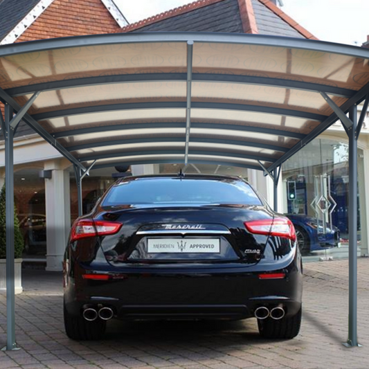 10x16ft Aluminium Curved Carport