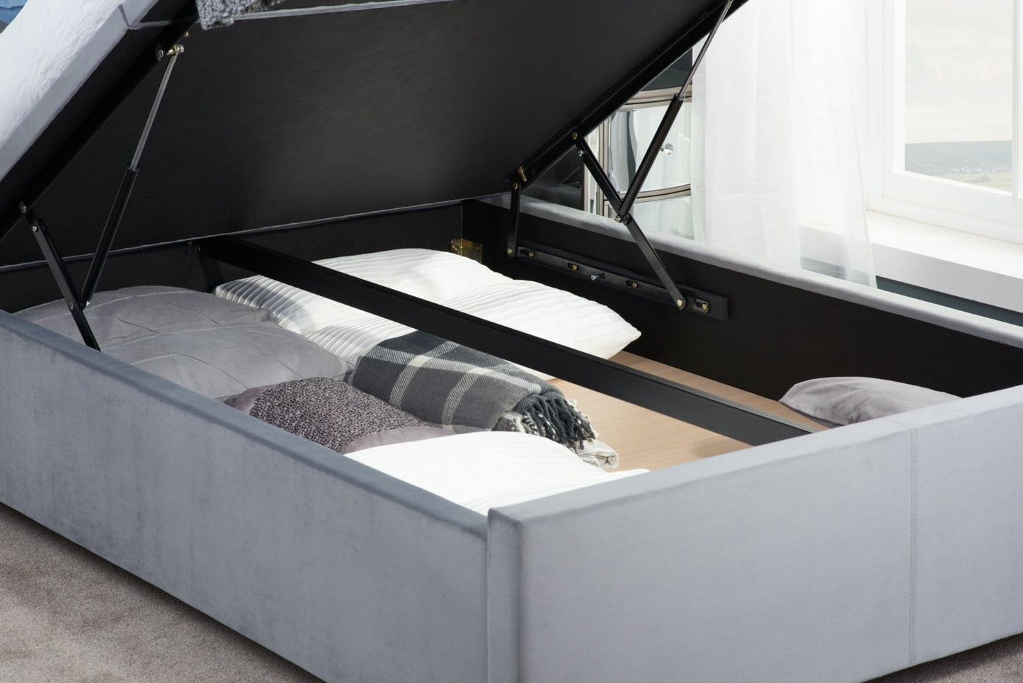 King Ottoman Bed