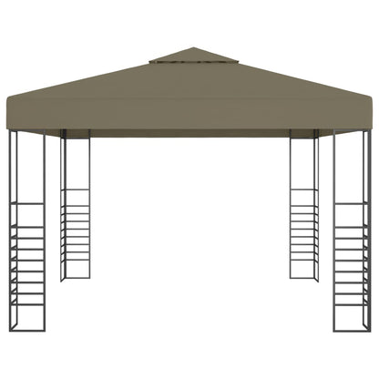Moderna Gazebo with Roof 3x4 m Taupe