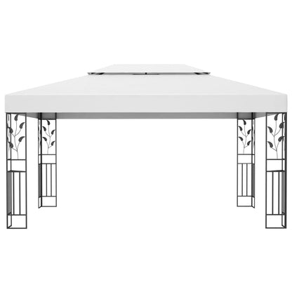 Luxury Double Roof Gazebo - Grey roof - 3m x 4m - optional home assembly