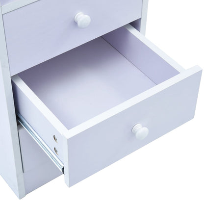 Escritorio de estudio para niños con dibujo inclinable, color blanco