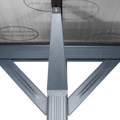 10x16ft Aluminium Curved Carport