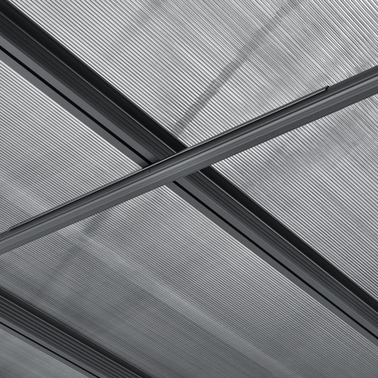 10x16ft Aluminium Curved Carport