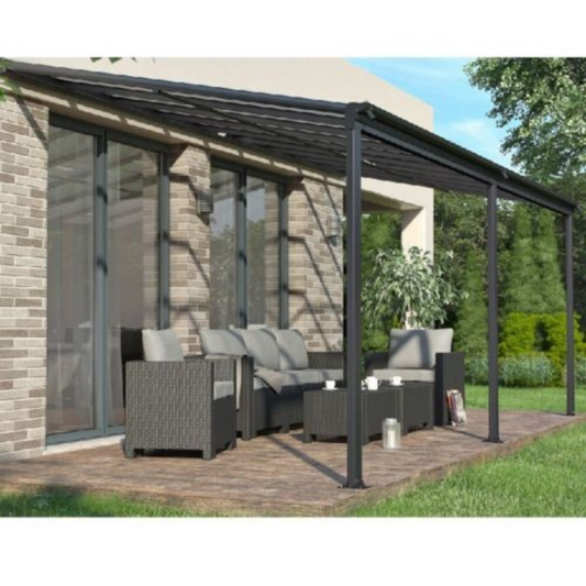 10x14ft Wide Lean To Carport Patio Cover