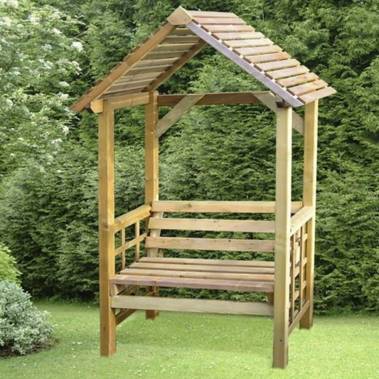Athena Fixed Seat Arbour