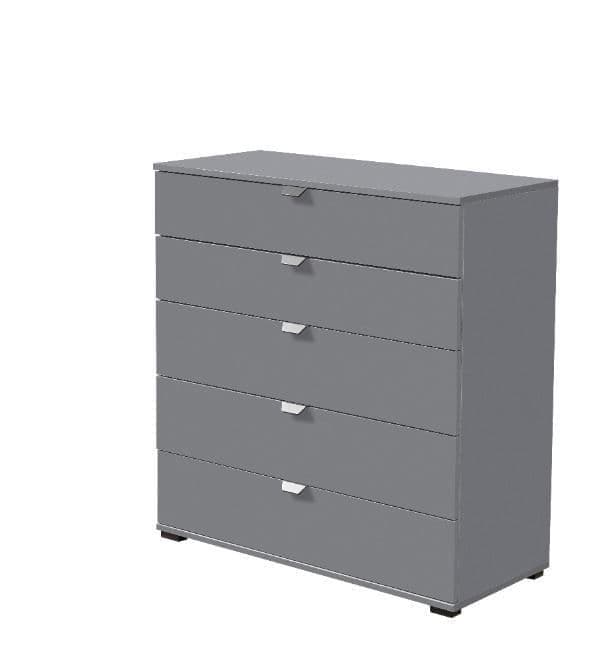 'Louis' Grey Chest of Drawers